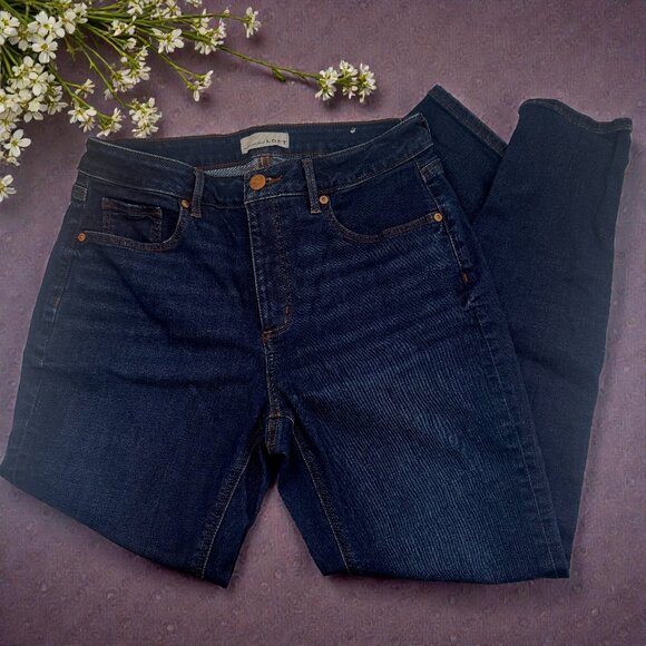 LOFT Denim - LOFT Modern Skinny Jeans | Dark Wash | Size 10